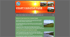 Desktop Screenshot of coastcaravanpark.co.uk